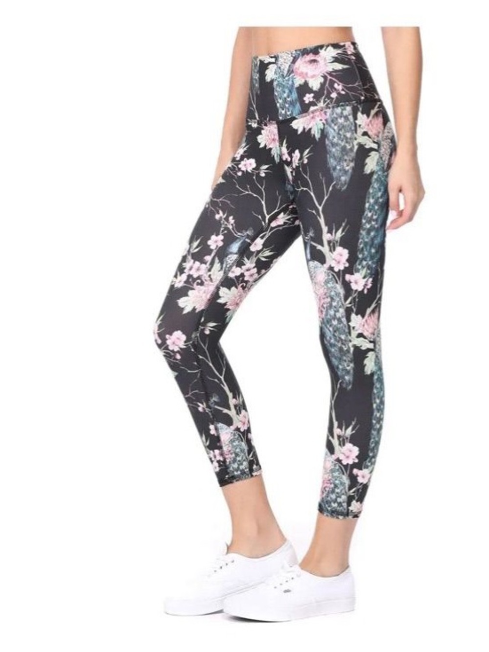 Evolution and Creation peacock
And floral leggings